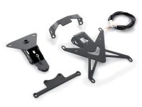 KIT DE MONTAGE POUR PLAQUE D'IMMATRICULATION RÉGLABLE