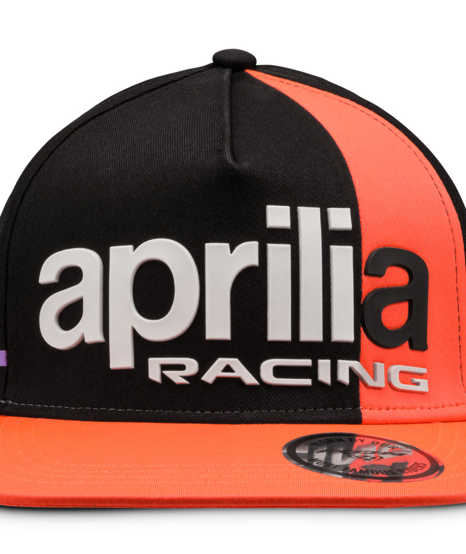 Casquette unisexe avec visière plate "Aprilia Racing Lifestyle" – Image 3