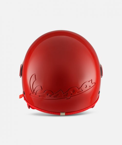 (Vespa)RED Casque Visor Demi-Jet 4.0 – Image 4