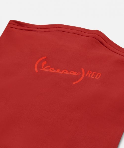 (Vespa)RED Neckguard – Image 2