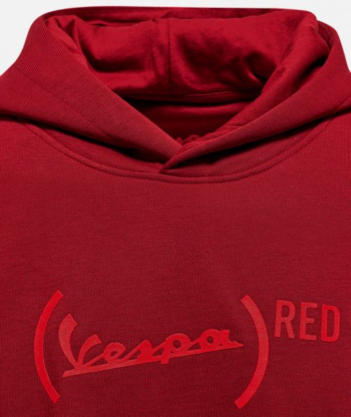 (Vespa)RED Hoodie – Image 3
