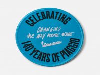 Rounded patch 140th anniversary