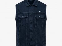 Gilet unisexe en denim
