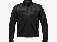 Veste homme en cuir "Contrail" avec protections supplémentaires