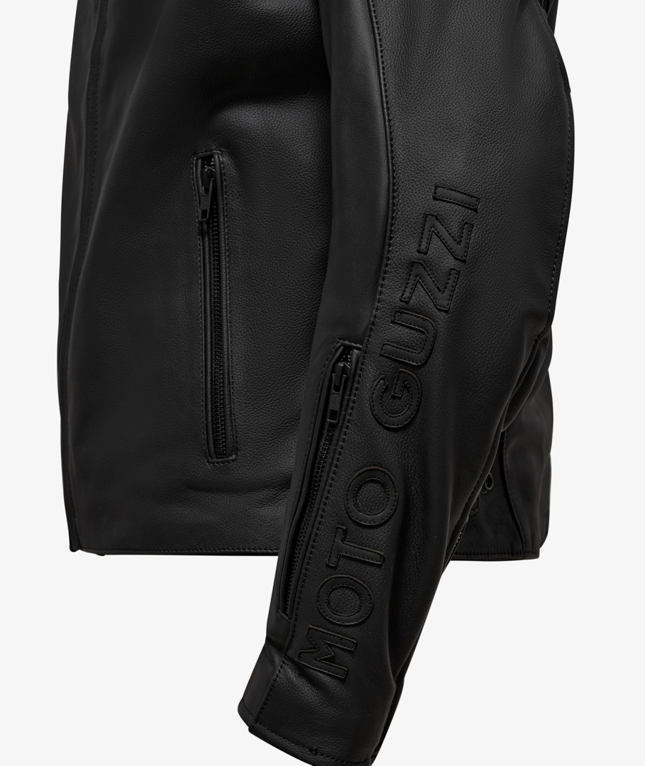 Veste homme en cuir "Contrail" avec protections supplémentaires – Image 4